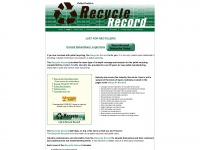 Recyclerecord.com