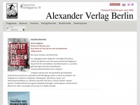 alexander-verlag.com Thumbnail