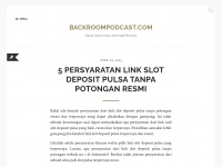 backroompodcast.com Thumbnail