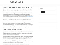 egfar.org Thumbnail