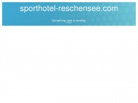 Sporthotel-reschensee.com