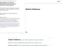 Boliviatelefonos.com