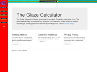 glazecalc.com