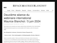 Blanchot.fr