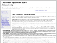 logiciel-antispam.com Thumbnail