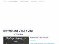 Restaurant-chaletdulac.com