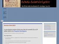 Schola-st-gregoire.org