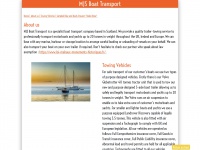 mjsboattransport.com Thumbnail
