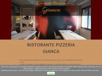 pizzeriaristorantegianca.com
