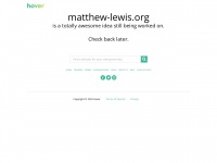 Matthew-lewis.org