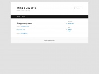 Thingaday2012.wordpress.com