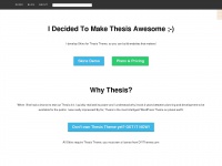 thesisawesome.com Thumbnail