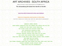 art-archives-southafrica.ch Thumbnail