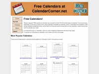 calendarcorner.net Thumbnail