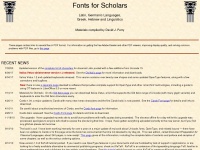 scholarsfonts.net Thumbnail
