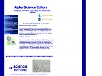 alphascienceeditors.com