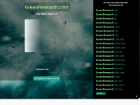 greenresearch.com Thumbnail