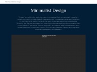Minimalistdesign.org