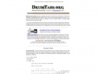drumtabs.org Thumbnail