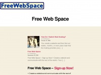 freewebspace.com