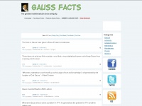 gaussfacts.com Thumbnail