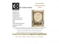 Colincolemanmusic.co.uk