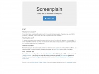 Screenplain.com