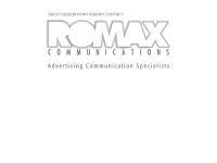 Romaxcommunications.com