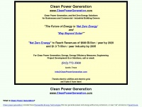 cleanpowergeneration.com Thumbnail