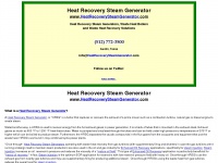 Heatrecoverysteamgenerator.com