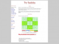 trysudoku.com