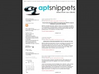 Aptsnippets.wordpress.com