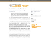 Centerforalcoholpolicy.org