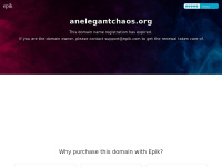 Anelegantchaos.org