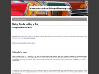 cheapcarcontracthireandleasing.com Thumbnail