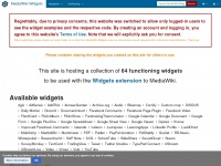Mediawikiwidgets.org