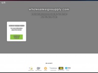 Wholesalesignsupply.com