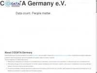 codata-germany.org Thumbnail