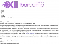 Barcamplondon.org