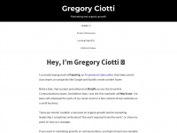 Gregoryciotti.com