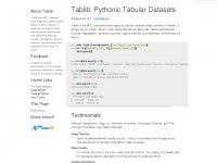 python-tablib.org Thumbnail