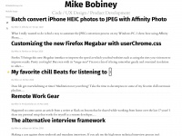Mikebobiney.com
