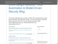 Modeldrivensecurity.org