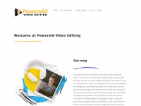 poweroid-video-editing.co.uk Thumbnail