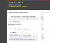 accessibleculture.org