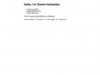 Danielhofstetter.com