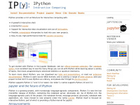 ipython.org Thumbnail