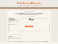 Onlinepasswordgenerator.net