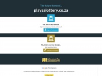 Playsalottery.co.za