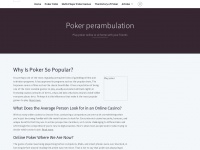 Pokerperambulation.com
